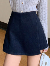 DAZY Women Casual Solid Color Wool Blend Mini Skirt/Skirt Shorts, Autumn/Winter